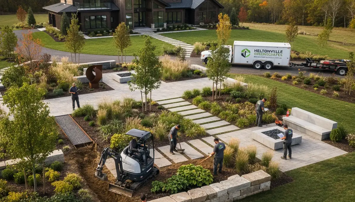 Landscaping services in Bloomington, IN for residential and commercial properties
