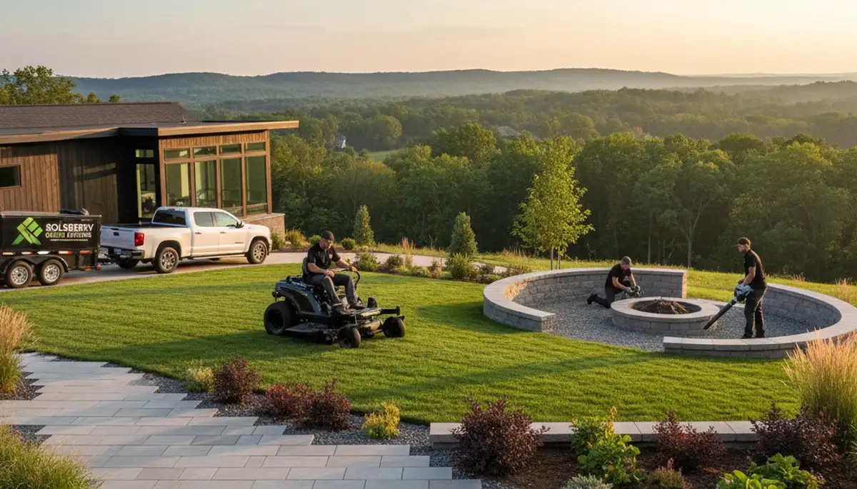 Landscaping services in Bloomington, IN for residential and commercial outdoor spaces