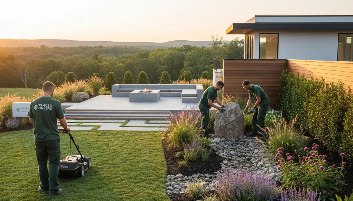 Bloomington, IN landscaping service for residential yard care and landscape maintenance
