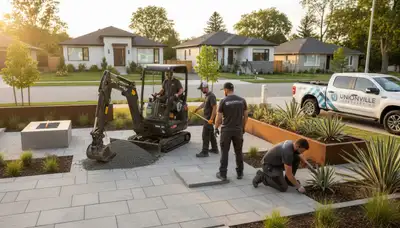 Bloomington, IN landscaping service for residential yard maintenance and landscape design