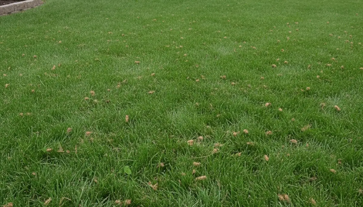 Bloomington IN lawn recovering after professional aeration service showing greener, healthier turf growth